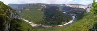 panorama du belveder rive droite templiers cliquez pour voir
