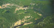 gorges ardeche vue avion cliquer pour agrandir