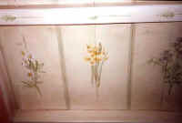 D�tail plafond herbier