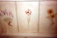 D�tail plafond herbier