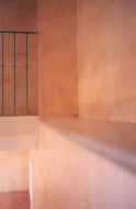 Peinture glacis saumon